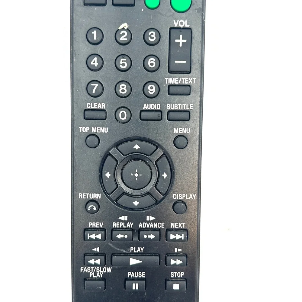 Sony RMT-D187A OEM DVD CD Player Remote Control DVP-SR500H SR200P Tested